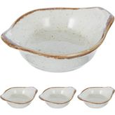 Prime Seasons Bej Mini Tabak 8cm 4lü Paket - 0,5 L
