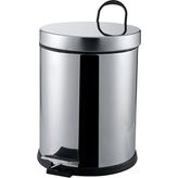 Primera 5 Litre Pedallı Çöp Kovası Krom