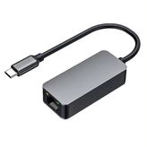 PrimeX PX-4752 Type C To Gigabit Ethernet, Type C to RJ45 10/100/1000/2500Mbps Gigabit İnternet Çevirici, TypeC to Ethernet Dönüştürücü Adaptör