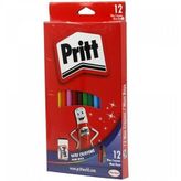 Pritt 1219735 12'li Kuru Boya Kalemi