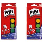 Pritt 2'li Paket 12 Renk Sulu Boya Set