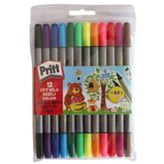Pritt Çift Uçlu Keçeli Kalem 12 Renk Boya Seti
