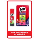 Pritt Stick 43 gr Shrink Mini Silgi 10'lu Blister