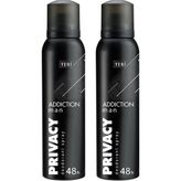 Privacy Addiction 2x150 ml Erkek Deodorant