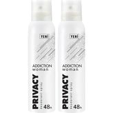 Privacy Addiction 2x150 ml Kadın Deodorant