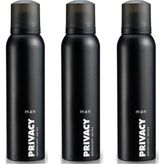 Privacy Man 3x150 ml Erkek Deodorant