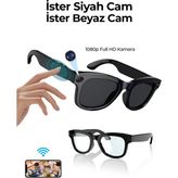 pro max akıllı gözlük kameralı yapay zeka,müzik dinleme,telefon ile konuşma bluetooth - Çok Renkli