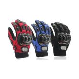Probiker Korumalı Motosiklet Bisiklet Eldiveni mavi