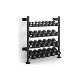 Prodips 4 Katlı Duvar Tipi Dambıl Rack Depolama Stant