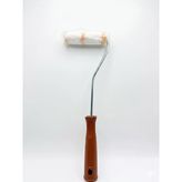 Profesyonel Parmak Boya Rulosu Seti - 10 cm Mikrofiber Rulo Başlığı ve Uzun Saplı Ergonomik Sap, Hassas Yüzeyler ve Köşe Boyamaları İçin İdeal, Damlatma Yapmaz