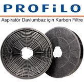 Profilo DVE9G520 Davlumbaz için Karbon Filtre 12009727