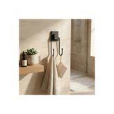 PROFİX Çift Kancalı Banyo Askısı - Siyah