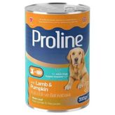Proline 12x395 gr Parça Kuzu Etli ve Bal Kabaklı Pate Yetişkin Köpek Konservesi