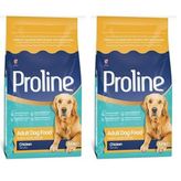 Proline Tavuk Etli Yetişkin Köpek Maması 2.2 KG (2 paketi)