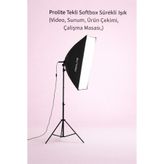 Prolite Soft Box Işık Tekli Set Fotoğraf Video Ürün Çekimi