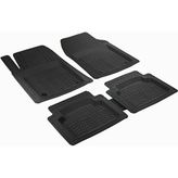 Promats Renault Modus Profesyonel Universal Siyah Havuzlu Paspas