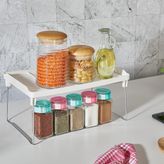 Promosyonca Metal Ayaklı Mutfak veya Banyo Rafı, Tezgah Üstü Organizer, Dolap İçi Raf Düzenleyici, Plastik Raf, Metal Ayak (Plastik Küçük)