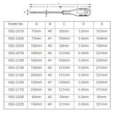 Proskit 9SD-216B 1x150 mm Yıldız Tornavida