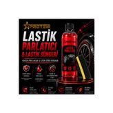 Protek Lastik Parlatıcı + Lastik Süngeri