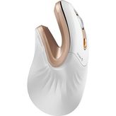 Protoarc EM11 Nl Beyaz Altın Kablosuz Ergonomik Dikey Mouse (CP016807) - Beyaz - Gold
