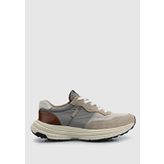 Provoq Bej Deri Erkek Sneaker