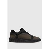Provoq Haki Deri Erkek Sneaker