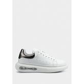 Provoq Platin Deri Kadın Sneaker