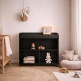 Pruva montessori kitaplık (siyah)