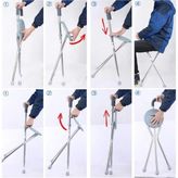 Ps Katlanabilir Baston Sandalye - Oturaklı - 88 cm