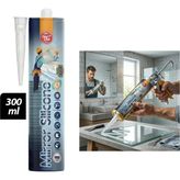 Ps Şeffaf Silikon - 300 ml - Ayna Cam Yapıştırıcı