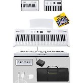 PS4000WH Tuş Hassasiyetli 61 Tuşlu Org Bluetooth USB Midi Metod (Sustain Pedalı Çanta)