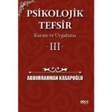 Psikolojik Tefsir Kuram ve Uygulama 3