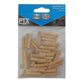 PTX 50 Parça Ahşap Kavela Pimi