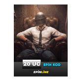 PUBG Mobile 20 UC E-Pin