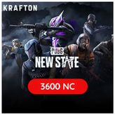 Pubg New State 3600 + 250 NC