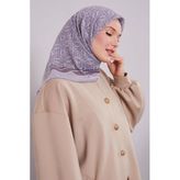 Pudra Puzzle Desen Soft Eşarp