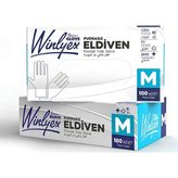 Pudrasız Şeffaf Eldiven M Beden