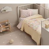 PUFFY Tweety Frame Battaniye, Bebek - Polyester - 100x120 - Sarı