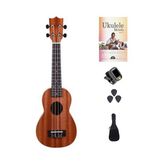 Puka Maun Ağacı Soprano Ukulele Seti