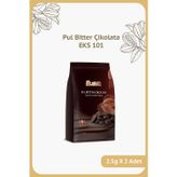 Pul Bitter Çikolata - EKS 101 - 2.5kg - 2 Adet