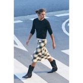 Pull & Bear Kareli midi etek