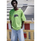Pull & Bear STWD oyun kolu grafikli tişört