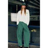 Pull & Bear Yeşil balon kargo pantolon