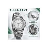 pullmarkt Arkası Camlı - Kelebek Klips - Erkek Kol Saati