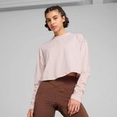 Puma 52568849 Studio Cloudspun Crew - Short Kadın Sweatshirt