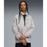 Puma 632101-63 Gri Tech Half-Zip Crew Erkek Sweatshirt