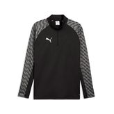 Puma 65972403 Siyah TEAMLIGA26 Training 1/4 Zip Erkek Futbol Antrenman Uzun Kollu Tişört