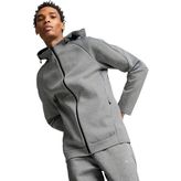 Puma 68170003 Evostripe Full-Zip Gri Günlük Stil Erkek Sweatshirt