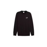 Puma 68256401 ESS Small No 1 Logo Crew Siyah Günlük Stil Erkek Sweatshirt