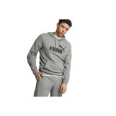 Puma 68257203 ESS No 1 Logo Gri Günlük Stil Erkek Sweatshirt